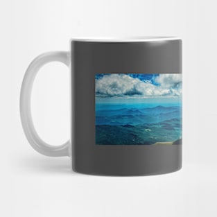 View of White Mountains from Mount Washington Mug